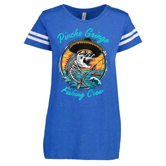 P.I.N.C.H.E Gringo Fishing Crew Enza Ladies Jersey Football T-Shirt