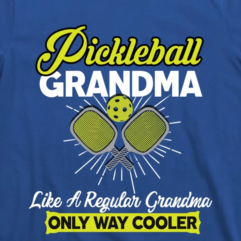 Pickleball Grandma Funny Player Pickle Ball Funny Gift T-Shirt