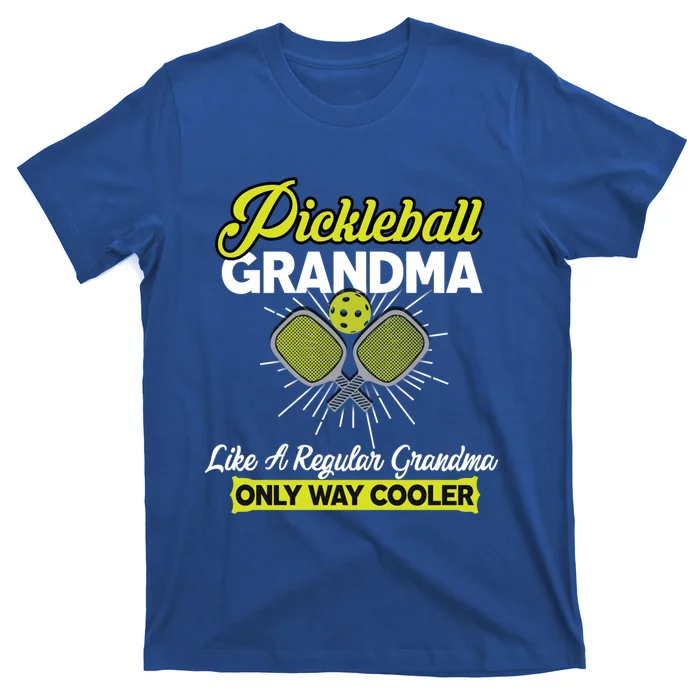 Pickleball Grandma Funny Player Pickle Ball Funny Gift T-Shirt