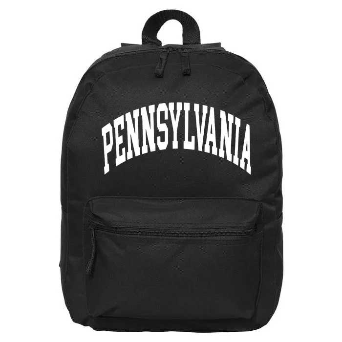 Pennsylvania Gift Funny 16 in Basic Backpack