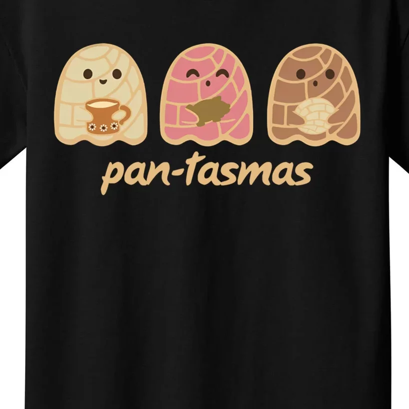 Pantasmas Ghost Fall Halloween Concha Kids T-Shirt