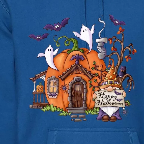 Pumpkin Gnomes Fall Autumn Cute Halloween Thanksgiving Tee Gift Premium Hoodie