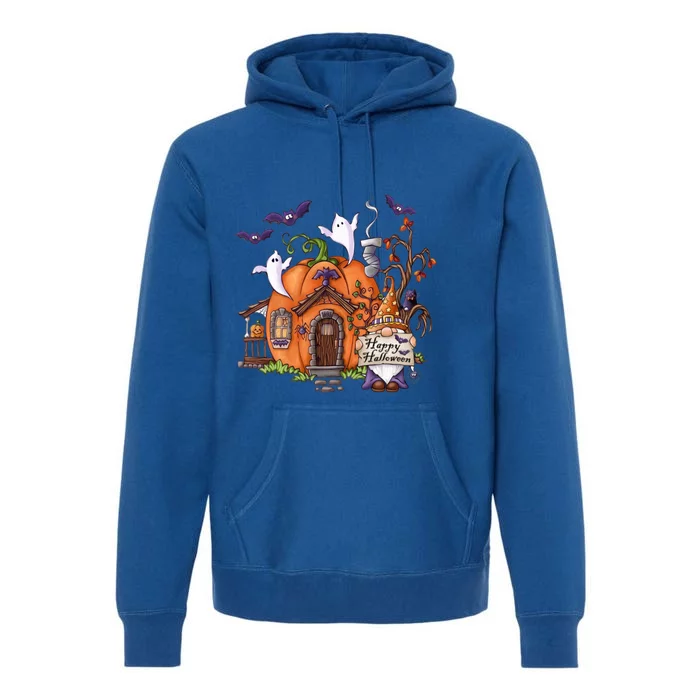 Pumpkin Gnomes Fall Autumn Cute Halloween Thanksgiving Tee Gift Premium Hoodie