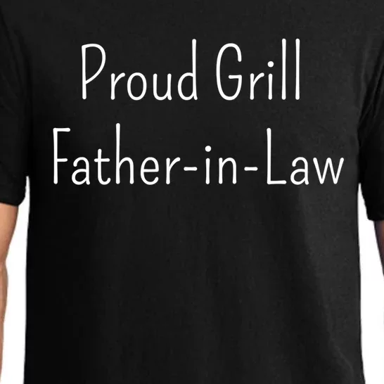 Proud Grill Fatherinlaw Funny Gift Pajama Set