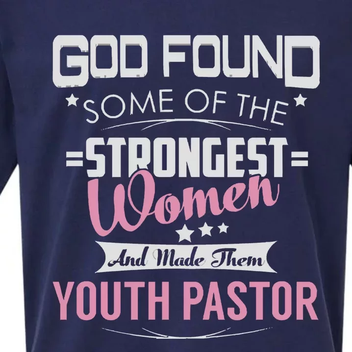 Pastor God Found Strongest Sueded Cloud Jersey T-Shirt