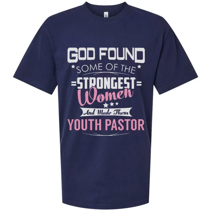 Pastor God Found Strongest Sueded Cloud Jersey T-Shirt