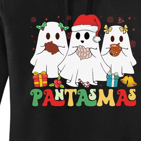 Pantasmas Ghost Funny Conchas Mexican Ghost Christmas Women's Pullover Hoodie