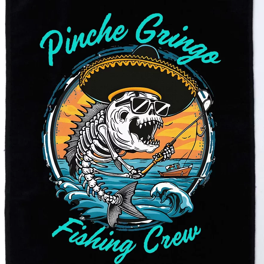 P.I.N.C.H.E G.R.I.N.G.O Fishing Crew Platinum Collection Golf Towel