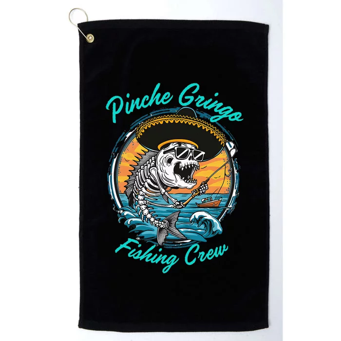 P.I.N.C.H.E G.R.I.N.G.O Fishing Crew Platinum Collection Golf Towel