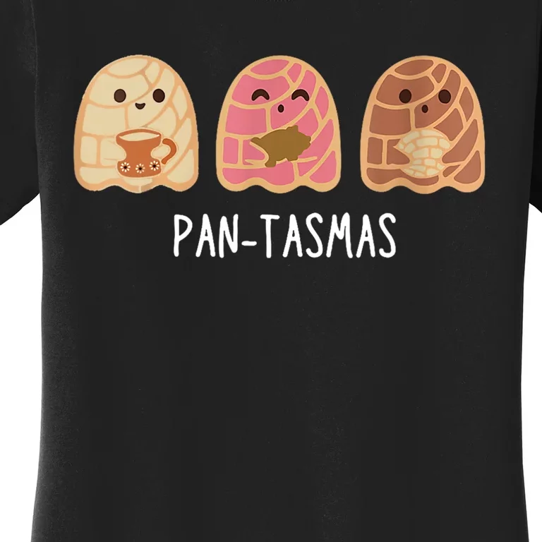 Pantasmas Ghost Funny Spooky Conchas Mexican Ghost Women's T-Shirt