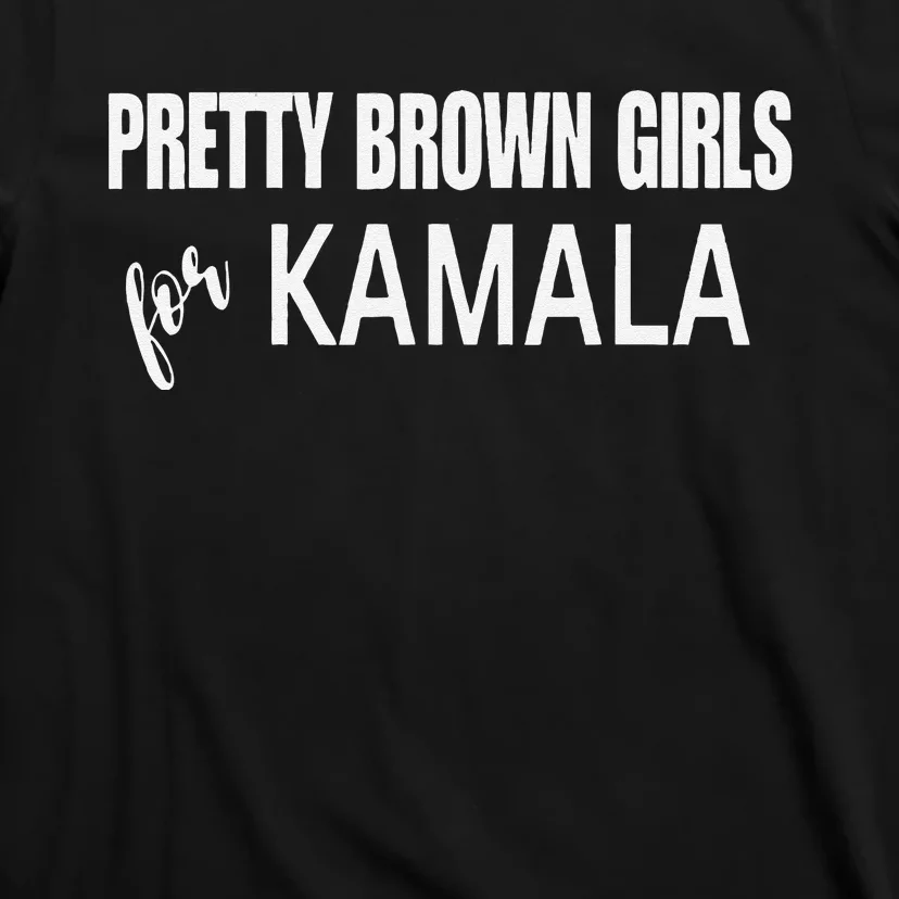 Pretty Girl For Kamala Harris Harris Walz 2024 T-Shirt