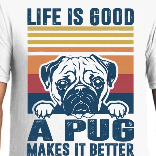 Pug Gifts For Pug Lovers Pug Mom Pug Dad Pug Dog Pajama Set