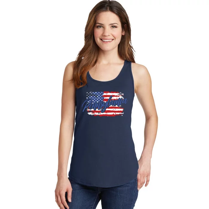 Pennsylvania Gift Funny Ladies Essential Tank