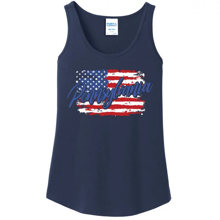 Pennsylvania Gift Funny Ladies Essential Tank