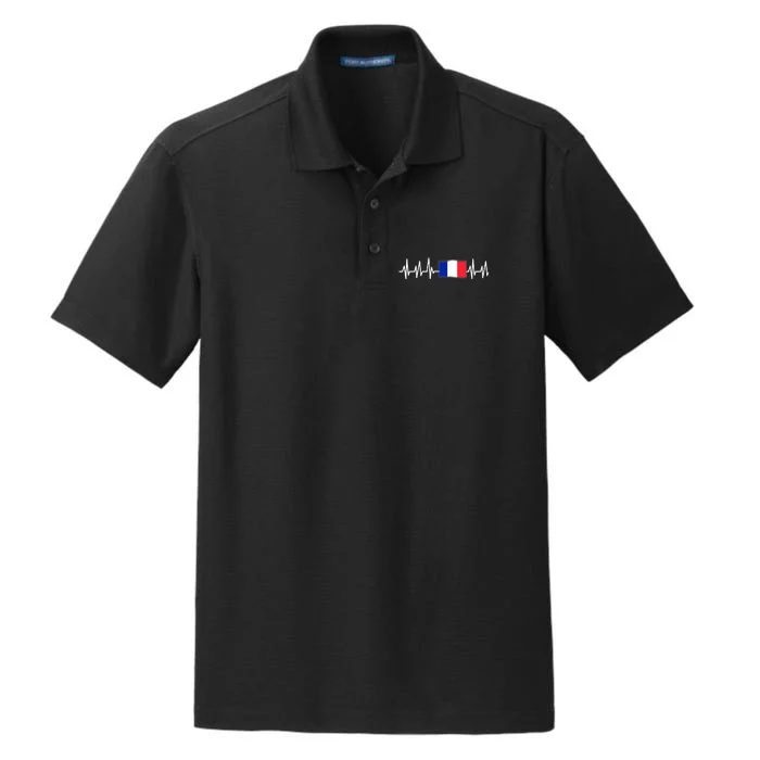 Paris Gifts France French Eiffel Tower Soccer Francois Dry Zone Grid Performance Polo