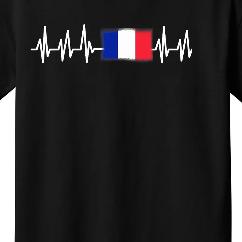 Paris Gifts France French Eiffel Tower Soccer Francois Kids T-Shirt