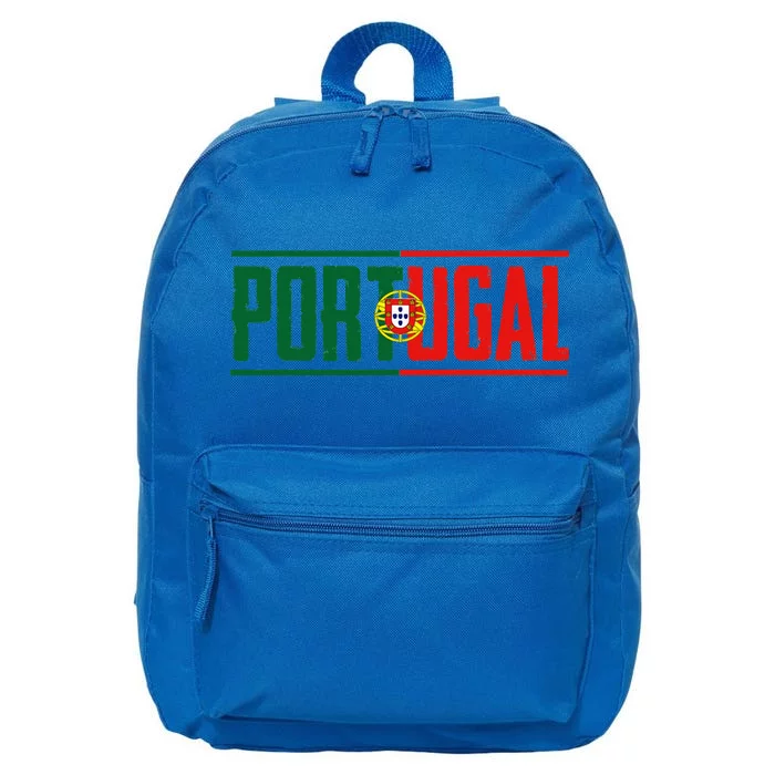 Portugal Gift For Any Portuguese 16 in Basic Backpack