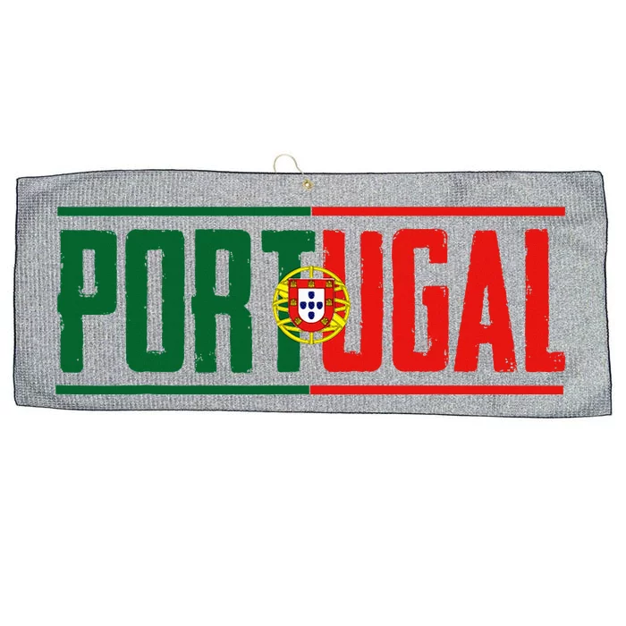 Portugal Gift For Any Portuguese Large Microfiber Waffle Golf Towel