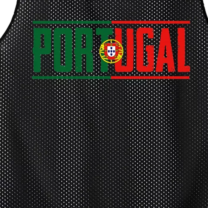 Portugal Gift For Any Portuguese Mesh Reversible Basketball Jersey Tank