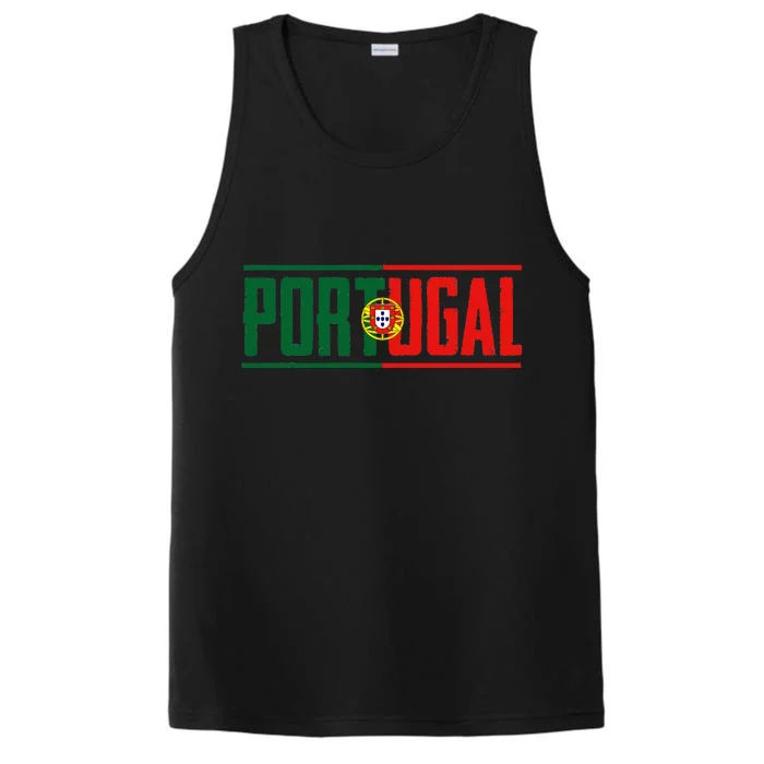 Portugal Gift For Any Portuguese Performance Tank