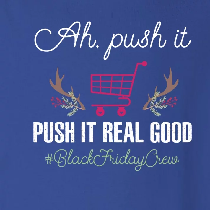 Put Good Friday Crew Squad Shopping Black Cart Lover Gift Toddler Long Sleeve Shirt