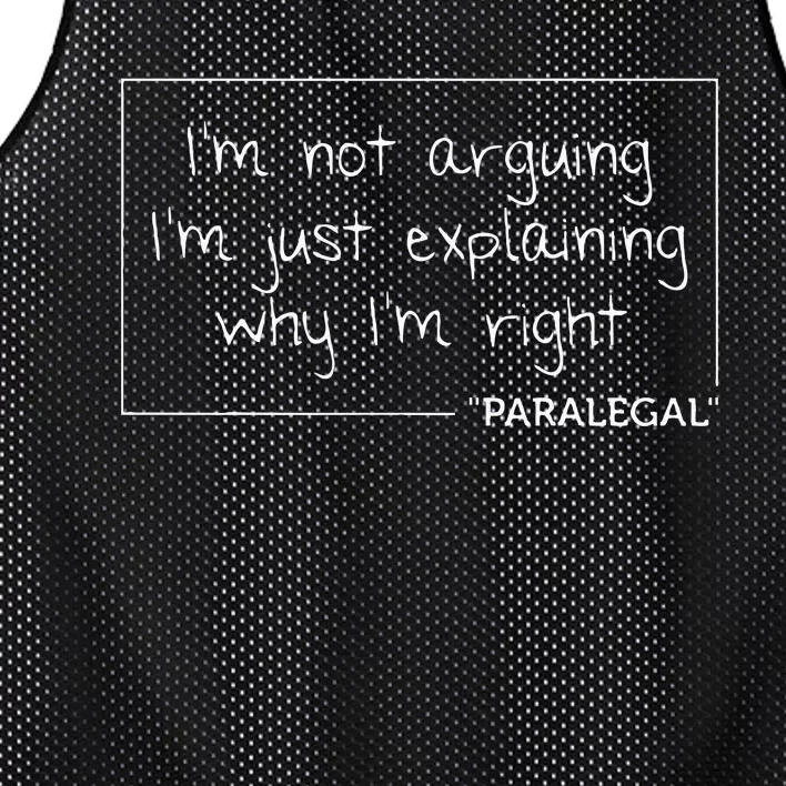 PARALEGAL Gift Funny Job Title Profession Birthday Worker Mesh Reversible Basketball Jersey Tank