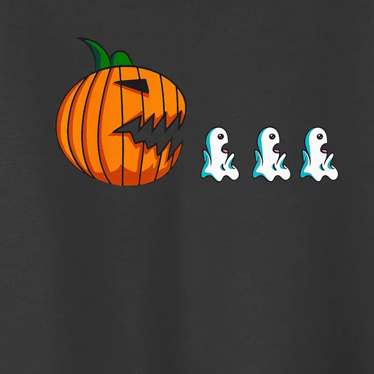 Pumpkin Ghosts Funny Halloween For Women Kids Men Toddler T-Shirt