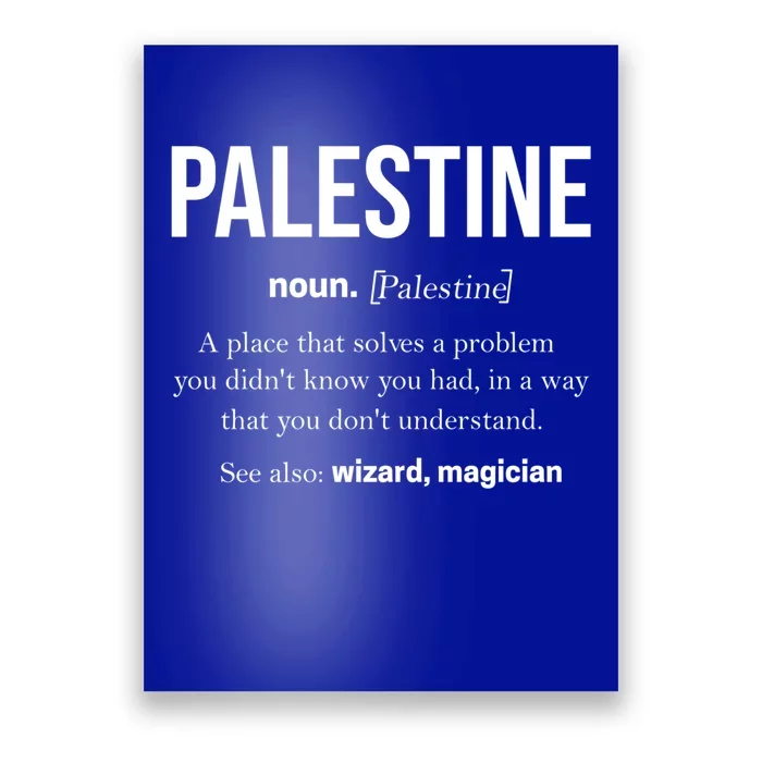 Palestine Gaza Free Palestinian Palestina Great Gift Poster