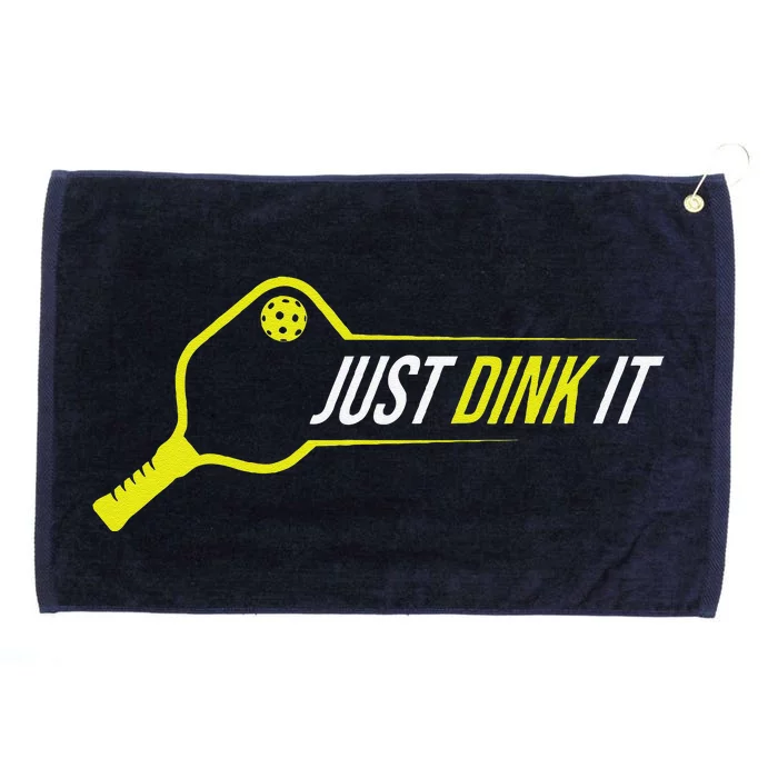 Pickleball Gift Funny Just Dink It Pickleball Grommeted Golf Towel