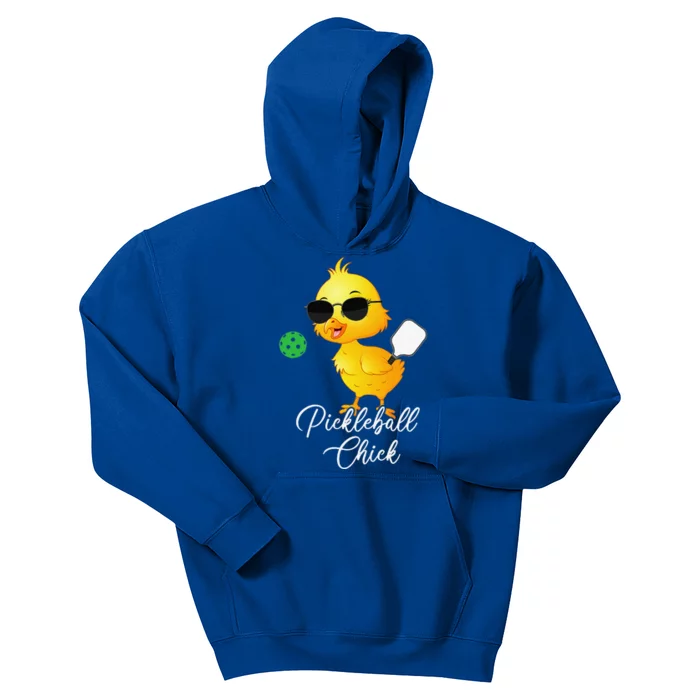 Pickleball Girl Funny Pickleball Kids Hoodie