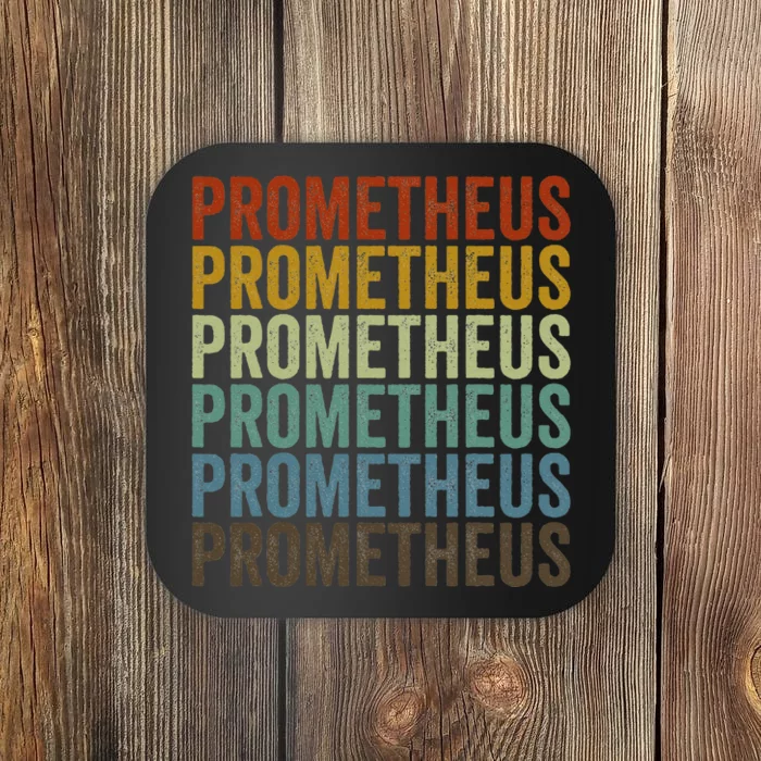 Prometheus Greek God Ancient Greek Mythology Coaster