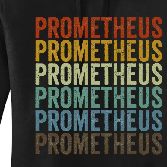 Prometheus Greek God Ancient Greek Mythology Women's Pullover Hoodie