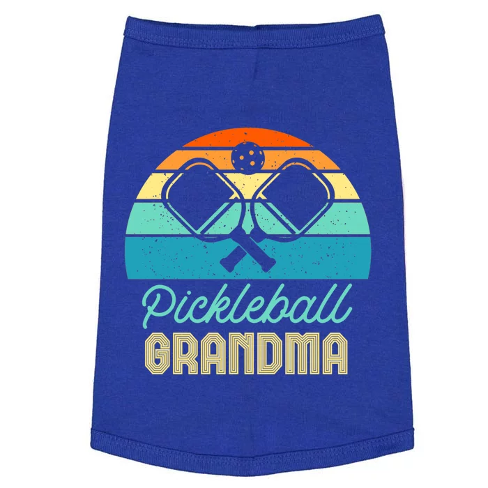 Pickleball Grandma Gift Doggie Tank