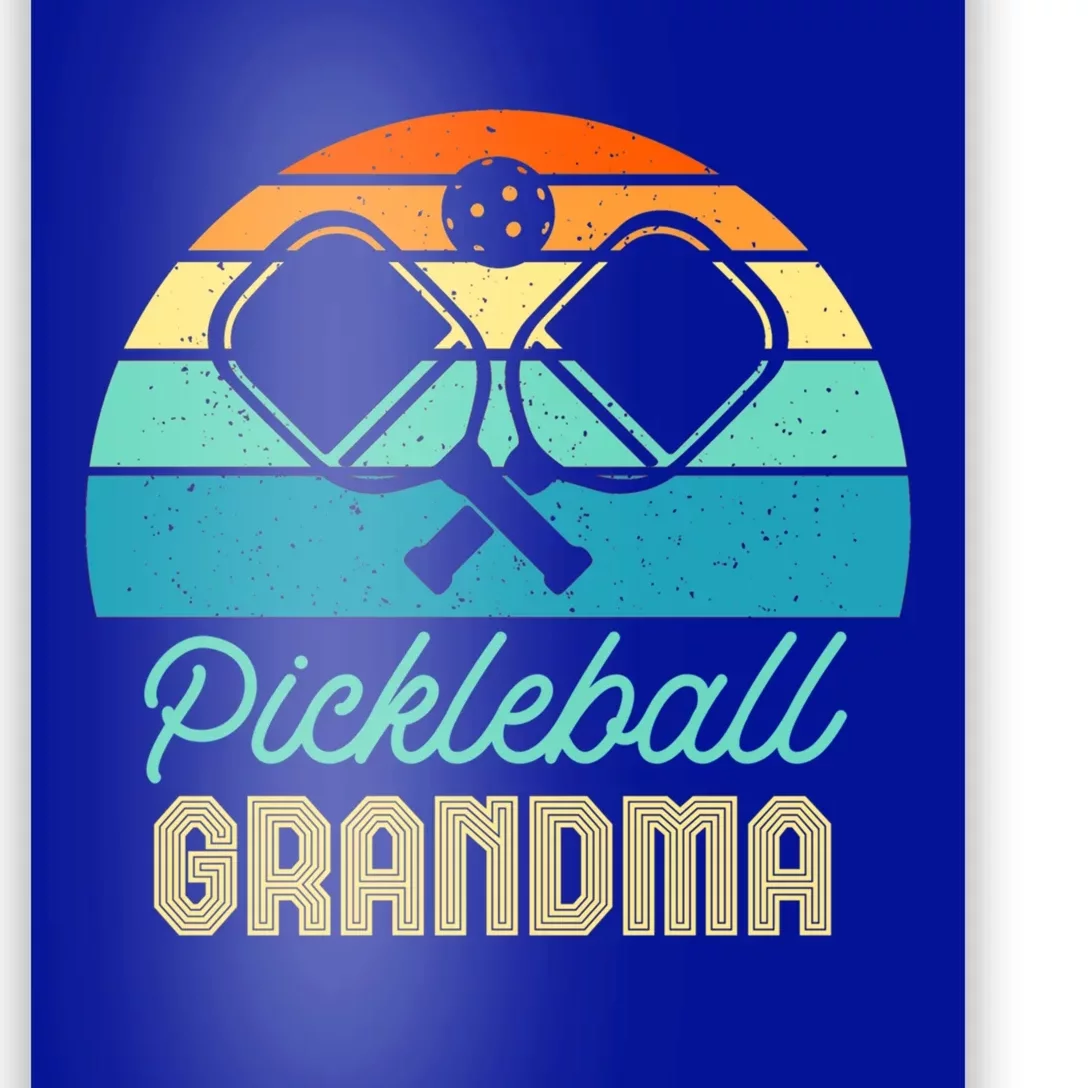 Pickleball Grandma Gift Poster