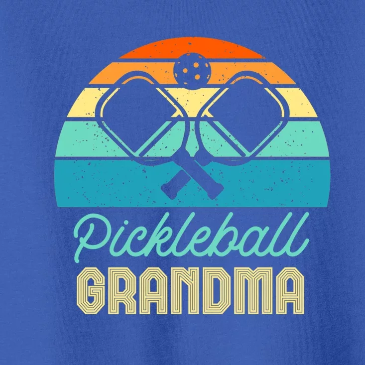 Pickleball Grandma Gift Toddler T-Shirt