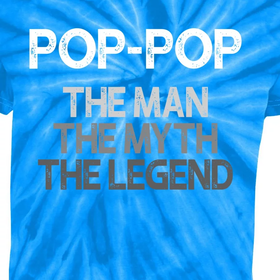 Popmeaningful Giftpop Gift: The The Myth The Legend Funny Gift Kids Tie-Dye T-Shirt