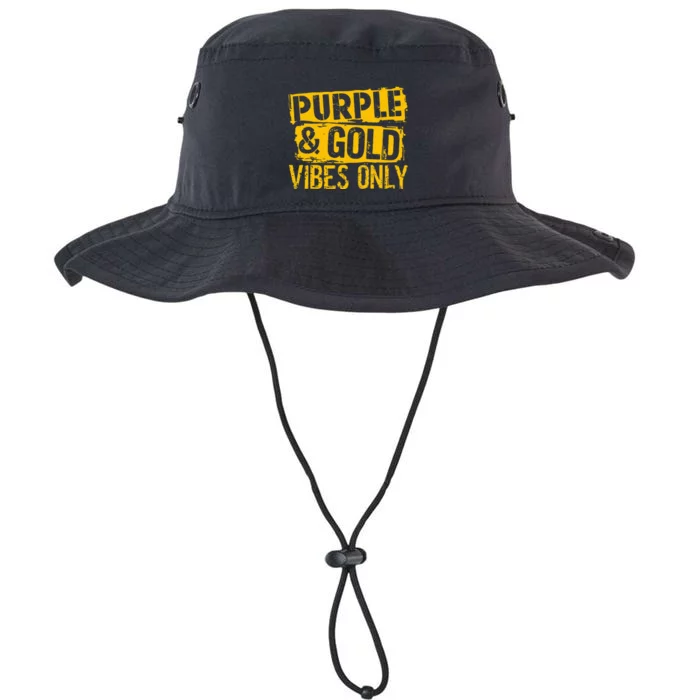 Purple & Gold Game Day Group For High School Football Legacy Cool Fit Booney Bucket Hat