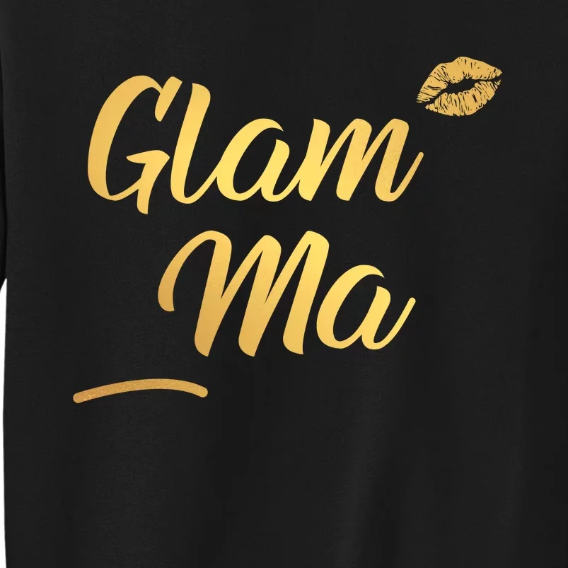 Perfect Glamma Glamma Granny Grandma Gold Kiss Present Gift Sweatshirt