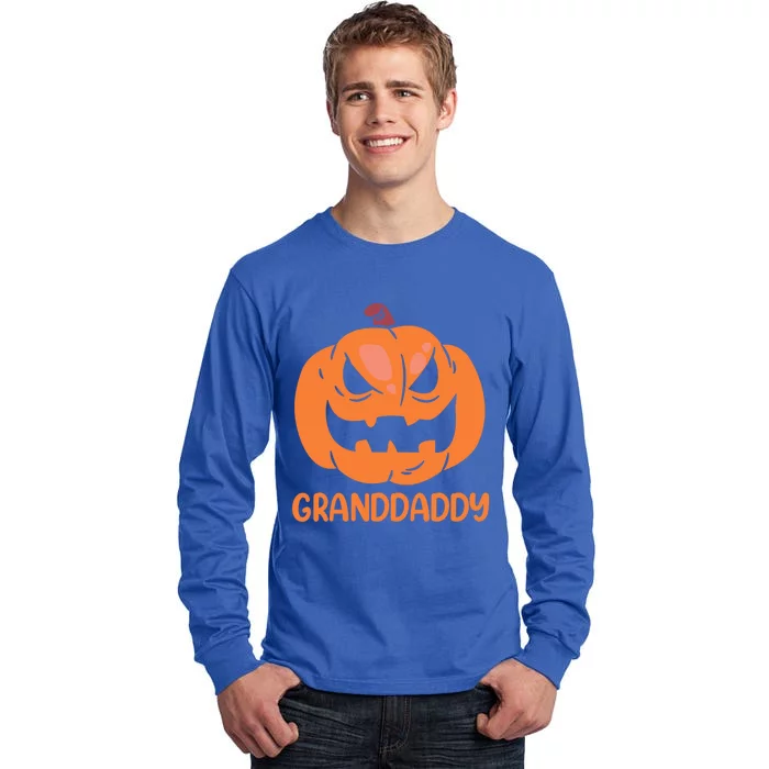 Pumpkin Granddaddy Grandfather Matching Family Halloween Meaningful Gift Tall Long Sleeve T-Shirt