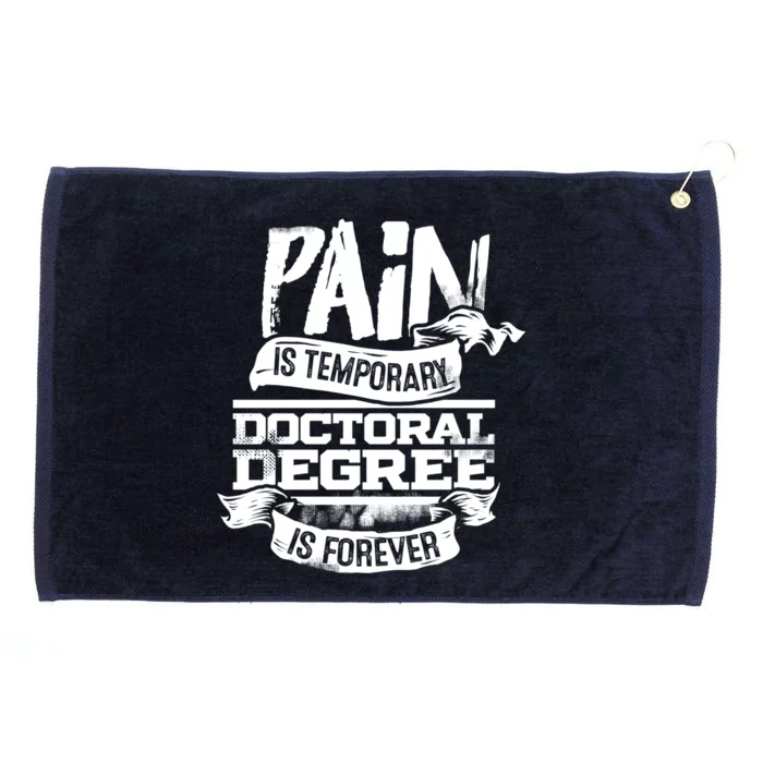 Phd Graduate Gift Idea Funny Doctoral Degree Gift Grommeted Golf Towel