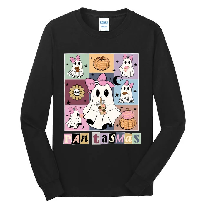 Pantasmas Ghost Ghoul Cute Halloween Tall Long Sleeve T-Shirt