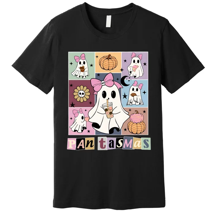 Pantasmas Ghost Ghoul Cute Halloween Premium T-Shirt