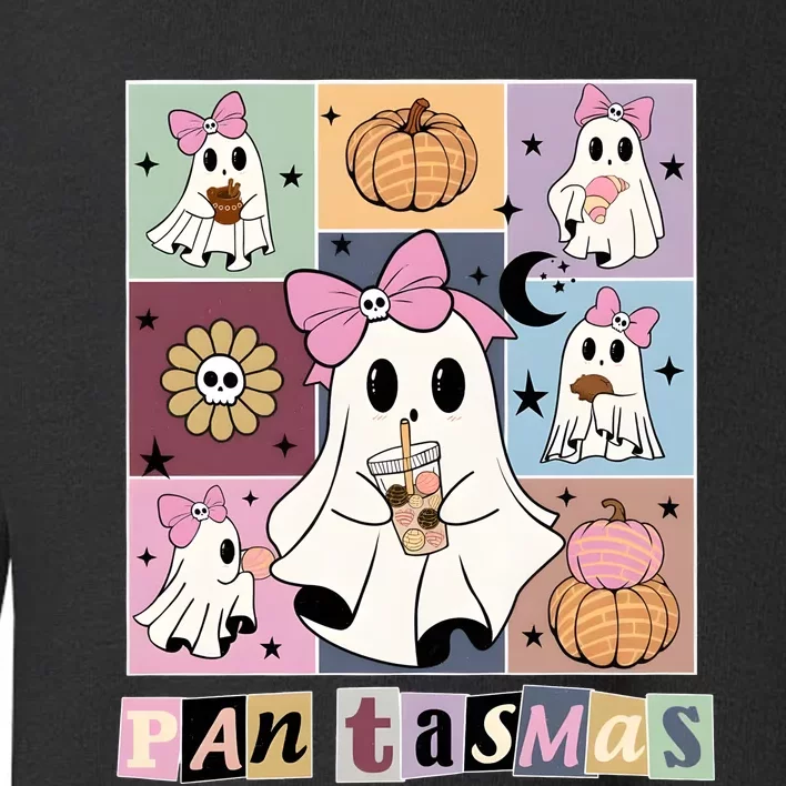 Pantasmas Ghost Ghoul Cute Halloween Toddler Sweatshirt