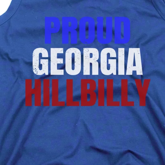 Proud Georgia Hillbilly Cute Gift Tank Top