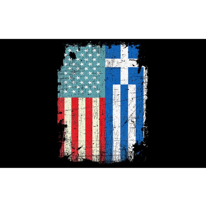 Proud Greek Heritage American Greek Flag Pride Gifts Idea Bumper Sticker