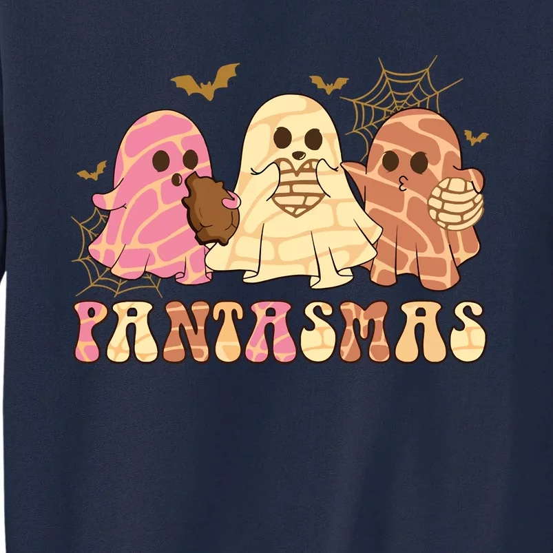 Pantasmas Ghost Halloween Pan Dulce Mexican Pan Tasmas Tall Sweatshirt