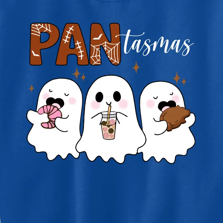 Pantasmas Ghost Halloween Cute Ghost Treat Or Trick Gift Kids Sweatshirt