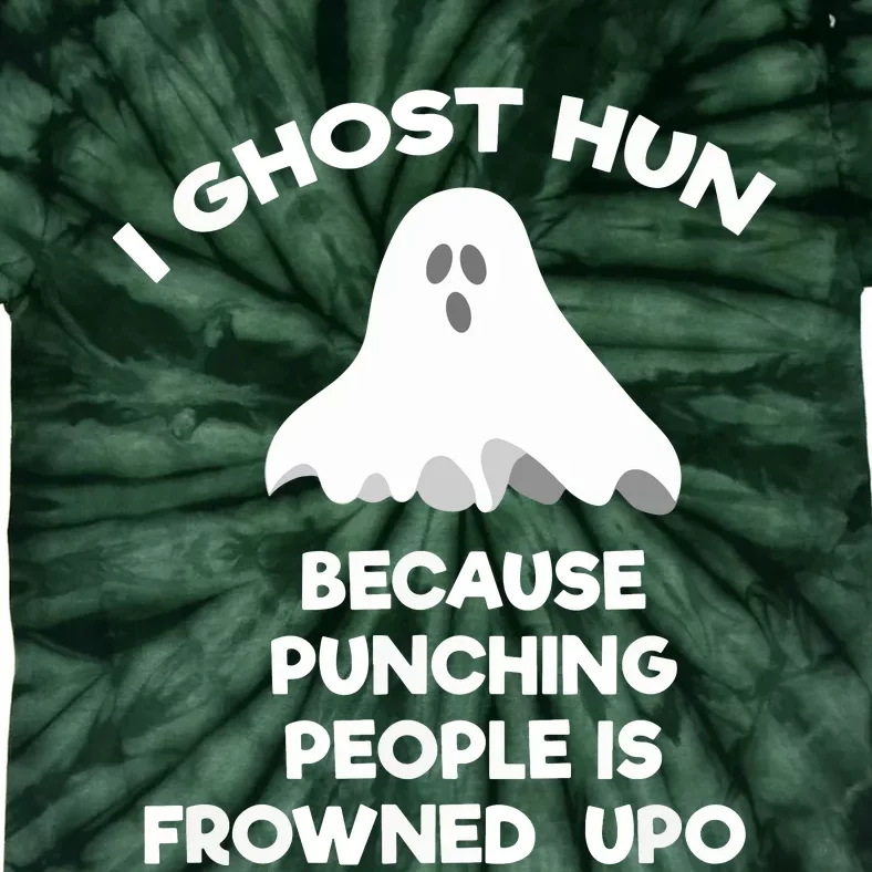 Paranormal Ghost Hunting Send Aaron In Alone Halloween Tie-Dye T-Shirt