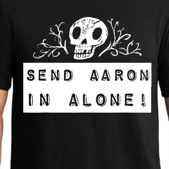 Paranormal Ghost Hunting Send Aaron In Alone Halloween Pajama Set