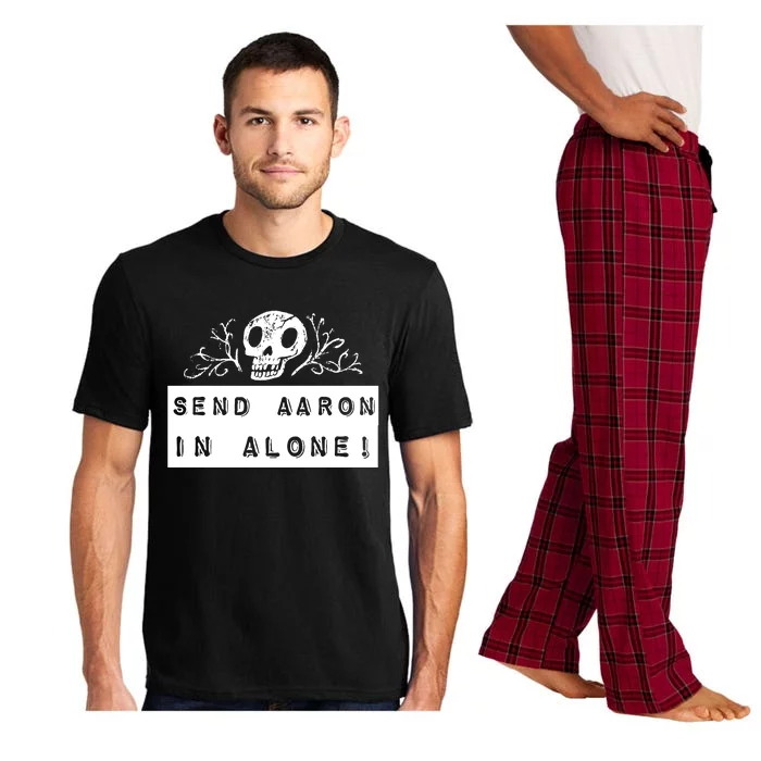 Paranormal Ghost Hunting Send Aaron In Alone Halloween Pajama Set